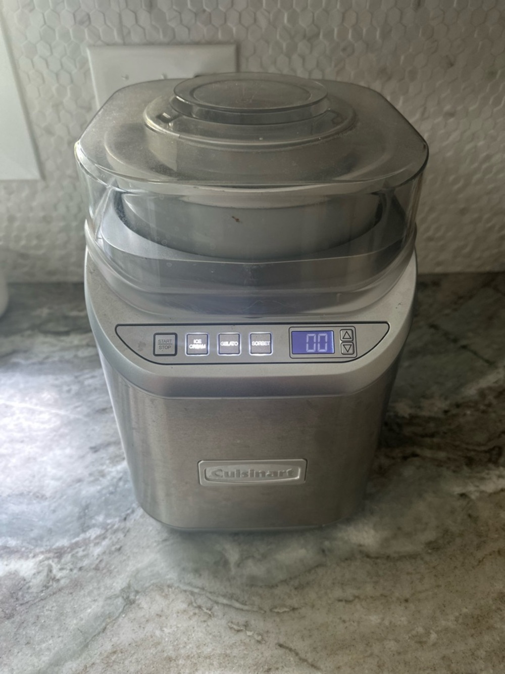 Cuisinart ICE-70 Pure Indulgence 2 Qt Ice Cream Sorbet Frozen Yogurt Maker
